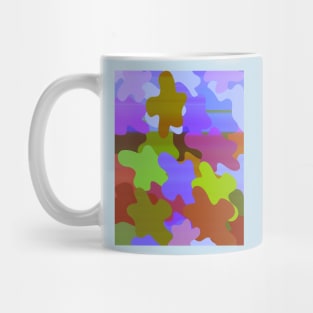 colorful camouflage Mug